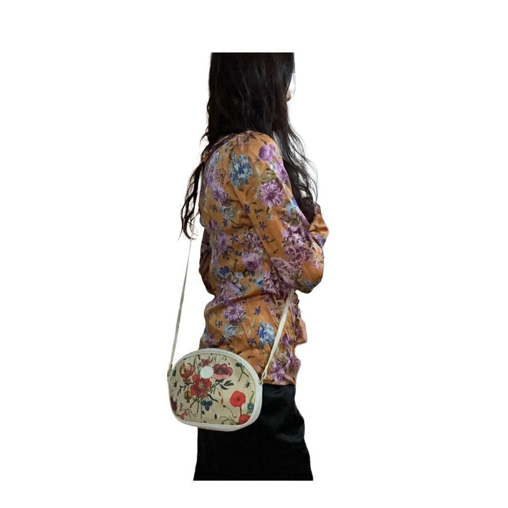 Gucci gorgeous floral shoulder crossbody bag - Picture 2 of 13